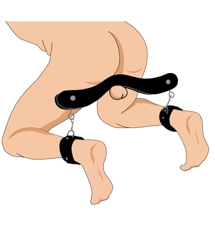 Master Series The Extreme Bdsm Enforcer Humbler With Ankle Restraints, Black #TOP21