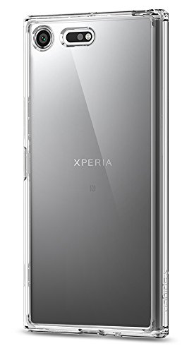 Spigen, Funda Compatible con Sony Xperia XZ Premium, [Ultra Hybrid] Tecnología de cojín de Aire y protección híbrida de la caída - [Crystal Clear]