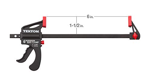 Tekton 39180 6 Inch Ratchet Bar Clamp / 9 Inch Spreader thumb #1