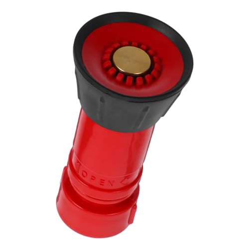 BUGUUYO aspersor bomba de agua manguera de jardin manguera de jardín rociador de agua boquillas pulverizador de bomba fin cabezal de boquilla suministro de alcantarillado el plastico rojo