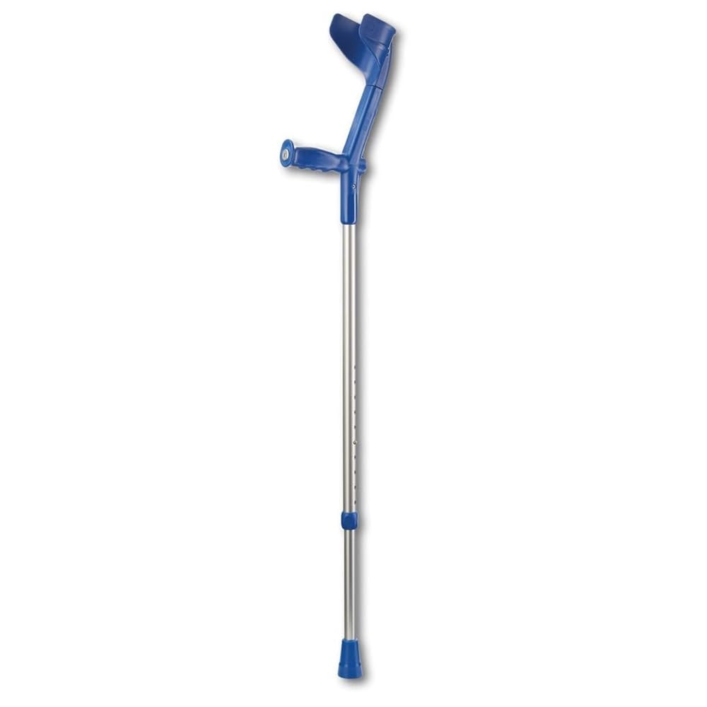 Rebotec Combi-Soft Unterarmgehstützen enzianblau