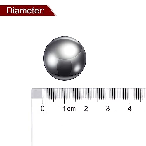 QUARKZMAN 6 Stück Präzision Kugeln 20mm Durchmesser 304 Edelstahl für Lager