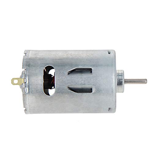 Image of Fielect DC Motor 12V 10000RPM Micro Motor Mini motor Electric Motor Round Shaft for RC Boat DIY Airplane Toys Model DIY Hobby, 1 Pcs