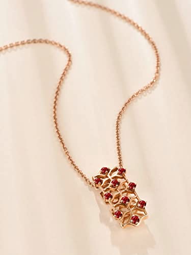 Collier chaîne pour femmes or 18k : fini les bijoux ternes avec ce rubis vvs1 - 6