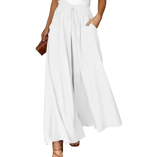 Pantalon à jambe large femme Spesh contre la chaleur pour rester élégante