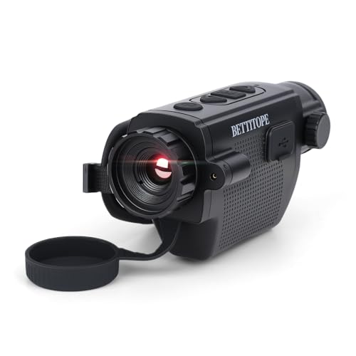 BETTITOPE BS02-13 Thermal Imaging Monocular, 256 x 192 IR Resolution, 13mm Lens 50Hz Thermal Night Vision, Supports Wireless Connections, IP66 Thermal Imaging Camera