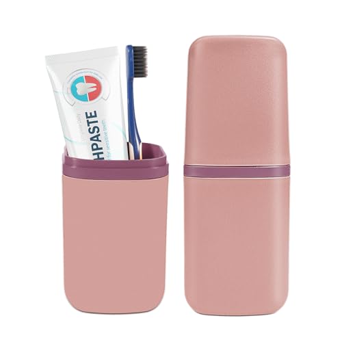 Travel Toothbrush Cup Case Portable PP Seal Tooth Brush Holders Cover White - Bild 22 von 29