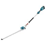 Makita DUN500WRTE 18V Li-ion LXT Brushless Pole Hedge Trimmer Complete with 2 x 5.0 Ah Batteries and Charger
