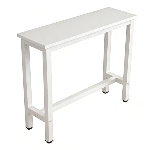 Moderna mesa de bar rectangular de altura para comedor, café, pub, mesa consola para espacio estrecho, sala de estar, cocina