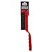 Chef Master 90044 Grill Brush | Handheld Small Grill Cleaning Brush | 2 in 1 | Wire Bristles | Scraper Head | Comfortable Handle | Heavy Duty Plastic Construction