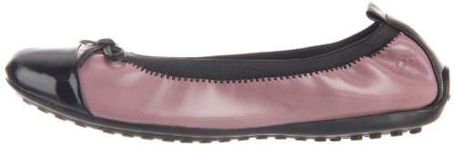 Image of Geox Cpiuma22 Ballerina Flat (Toddler /Little Kid /Big Kid),Black,39 M - 6 Yth
