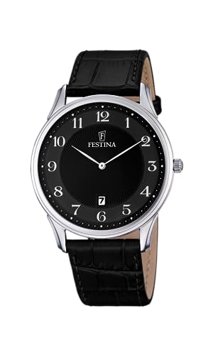 Festina Orologio Uomo E Donna In Acciaio F6856/4 | Quarzo Classico Con Datario E Vetro Minerale - 3