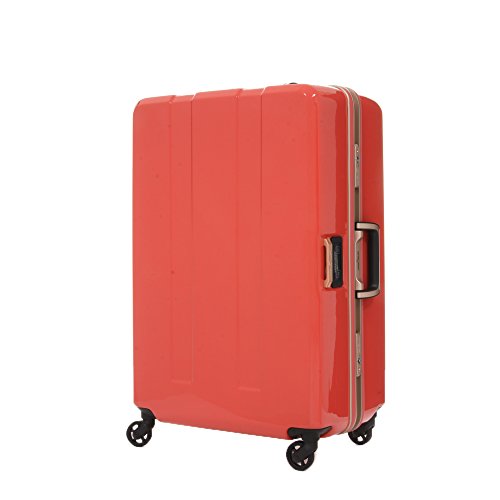 6011 重さが量れる スーツケース 旅行用品 超軽量 計り付き 重さを量る 4日 5日 6日 7日 レジェンドウォーカー トラベルメーター (マゼンタ Mサイズ)