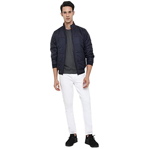 Image of Cantabil Men Navy Blue Jacket (CJ5421 NAVY)