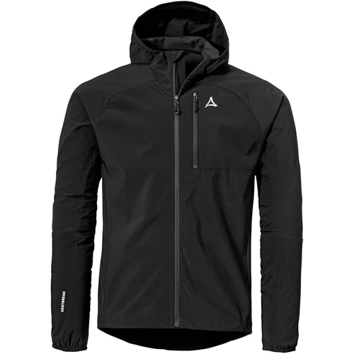 Veste hybride Schöffel Style Mamry noire XXL coupe-vent et extensible