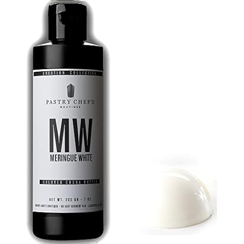 Pastry Chef's Boutique Intuition Collection Premium Colored Cocoa Butter Coloring for Chocolate - 7 oz. - Meringue White Cover