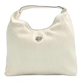 Plein Sport Unisex HOBO ANA Handtasche, Milk