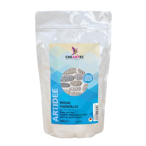 Mosaik-Fugenfüller 500 g weiss wetterfest