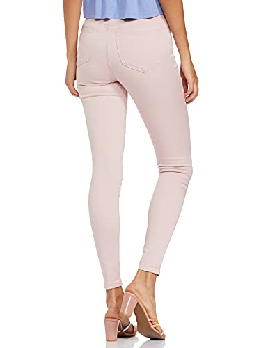 Image of Marks & Spencer Womens Solid High Rise Skinny Fit Trouser