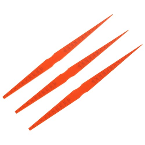 SOPOTUTU 3 piezas Calibre Cuña Medidor de Espesores para Medición Precisa de Holguras Paneles de Vehículo y Válvulas Herramienta Duradera y Multifuncional para Inspección de Superficies y SOPOTUTU 3 piezas Calibre Cuña Medidor de Espesores para Medición Precisa de Holguras Paneles de Vehículo y Válvulas Herramienta Duradera y Multifuncional para Inspección de Superficies y