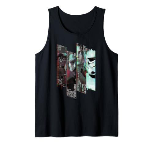 Débardeur Star Wars Andor Group Glitch Panels pour homme et fan de la saga
