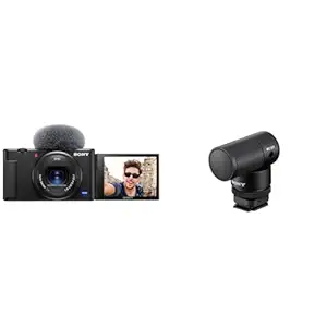 Sony Digital Camera ZV-1 Only (Compact, Video Eye AF, Flip Screen, in-Built Microphone, 4K Vlogging