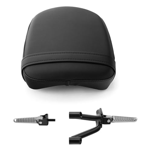 Asiento trasero acolchado con estriberas estables Rebel CMX 4