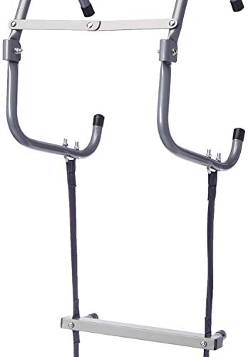 First Alert Two-Story Fire Escape Ladder, Steel, Anti-Slip, EL52-2, Black