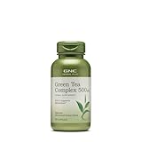 GNC Herbal Plus Green Tea Complex 500mg Supplement, Vegetarian, Supports Metabolism, 100 Servings