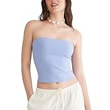 Aeropostale Women's Everyday Tube Top, Lavender Lustre, Small