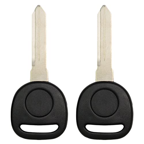 Keyless2Go Replacement for New Uncut Empty Key Shell B102 Shell ONLY (2 Pack)
