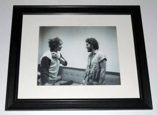 Cleveland Vinyl Framed Bruce Springsteen/B Dylan Backstage 1975 14