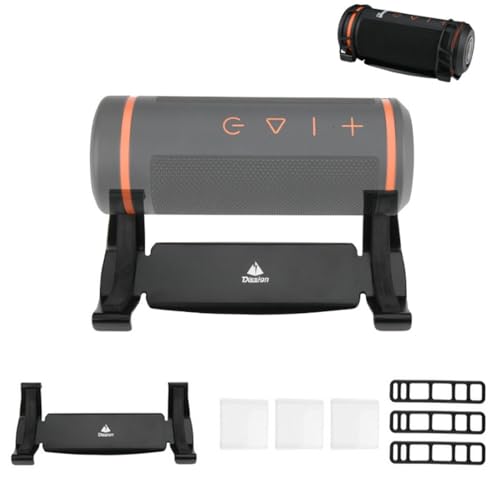 JBL Flip 7/Flip 6/Flip 5/Flip 4スピーカー 対応 ための車のスピーカーの台紙、金属のダッシュボードのスピーカーの普遍的なブラケット、車およびトラックのための金属の付着力のスピーカーブラケットのホールダー