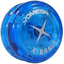 Yomega X-Brain yoyo - Professional Yoyo for Kids and Beginners, 4-Way Auto Return Yo Yo Best for String Tricks + Extra 2 Strings & Blue