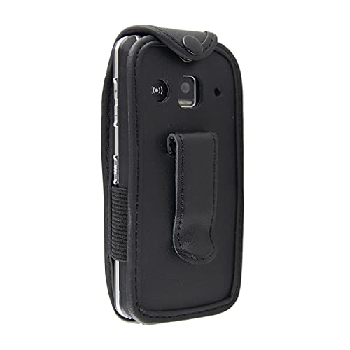 Caseroxx Borsa in pelle con clip da cintura per