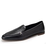 Aerosoles Women's NEO Loafer Flat, Black, 12