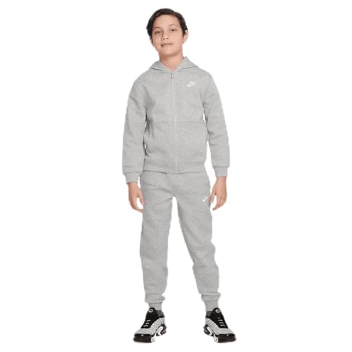 Tracksuit NIKE K Nsw Club Flc Fz avec intérieur molletonné ultra doux