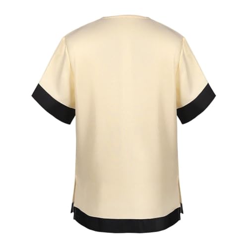 Chemise médiévale à col lacet pour costume d'époque médiévale - 6
