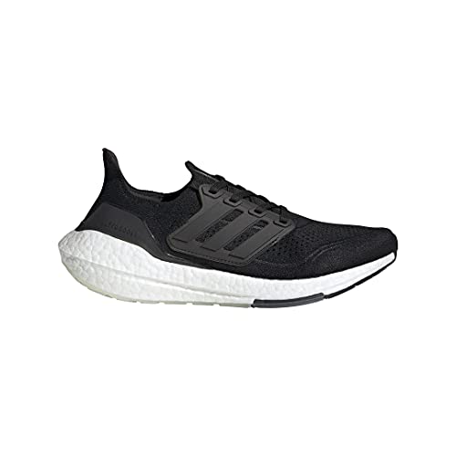adidas Women's Ultraboost 21 Running Shoe, Black/Black/Grey, 8 - Image 7