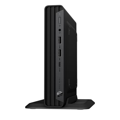 Image of HP Pro Mini 400 G9 Desktop Computer, Jack Black