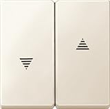 System M Merten 435544 Wippe für Rollladenschalter und -taster, weiß, System M
