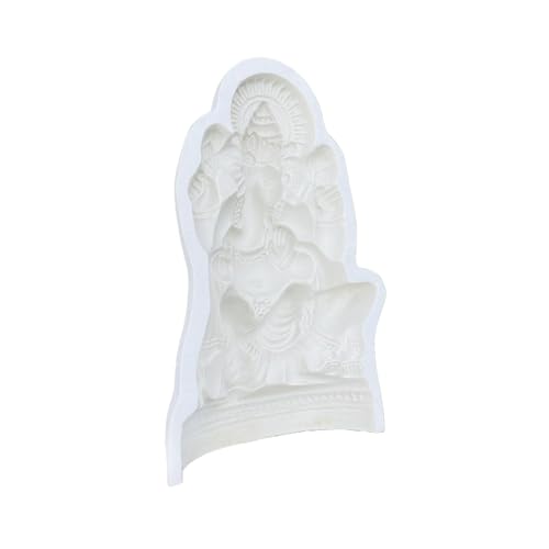 Image of Ganesha Idol Making Mold / / /Mould - Hight 7.5 inch Art Sculpture Mould for Clay, and Eco-Friendly Idols