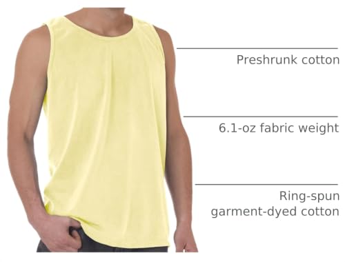 Image of Comfort Colors Chouinard Adult Tank Top - Butter PgmDye - XL