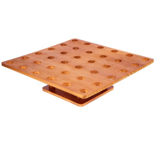 Support à cornets de crème glacée en bois structure stable pour présentations - 2
