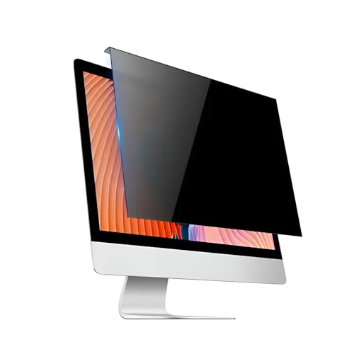 AIZYR Hangende computer-privacyfilter, krasbestendige blauwe lichtdisplaybescherming, afneembare inkijkbescherming, spionabescherming, 458 x 270 mm