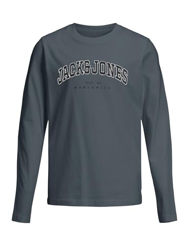 JACK & JONES Jjecaleb Varsity Tee Ls O-Neck Sn Mni