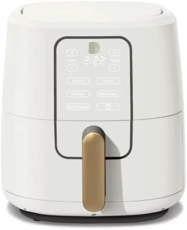 6 Quart Touchscreen Air Fryer, White Icing 6 Quart Touchscreen Air Fryer, White Icing