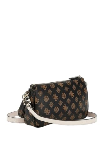 Borsa Guess tracolla Noelle mini crossbody mocha logo B24GU115 PT787971 Piccola