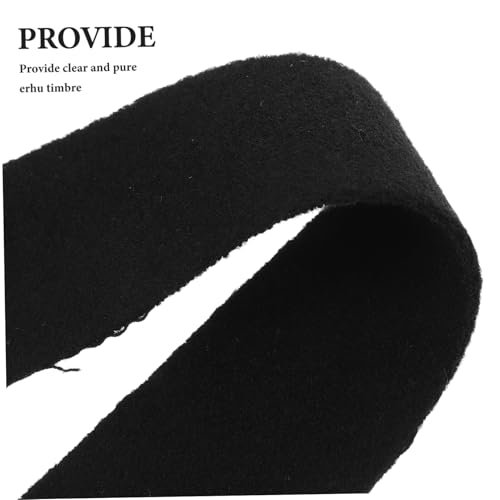 OFFSCH 4pcs Muffling Pad Practice Mute Pad for Musical Instrument Black Wool Felt for Silent Practice - Image 3
