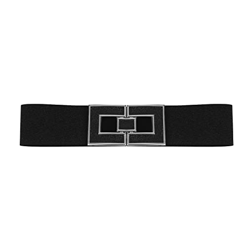 Women's Stretchy Waist Belt Vintage Retro Elastic Cinch Belts Waistband For Dresses